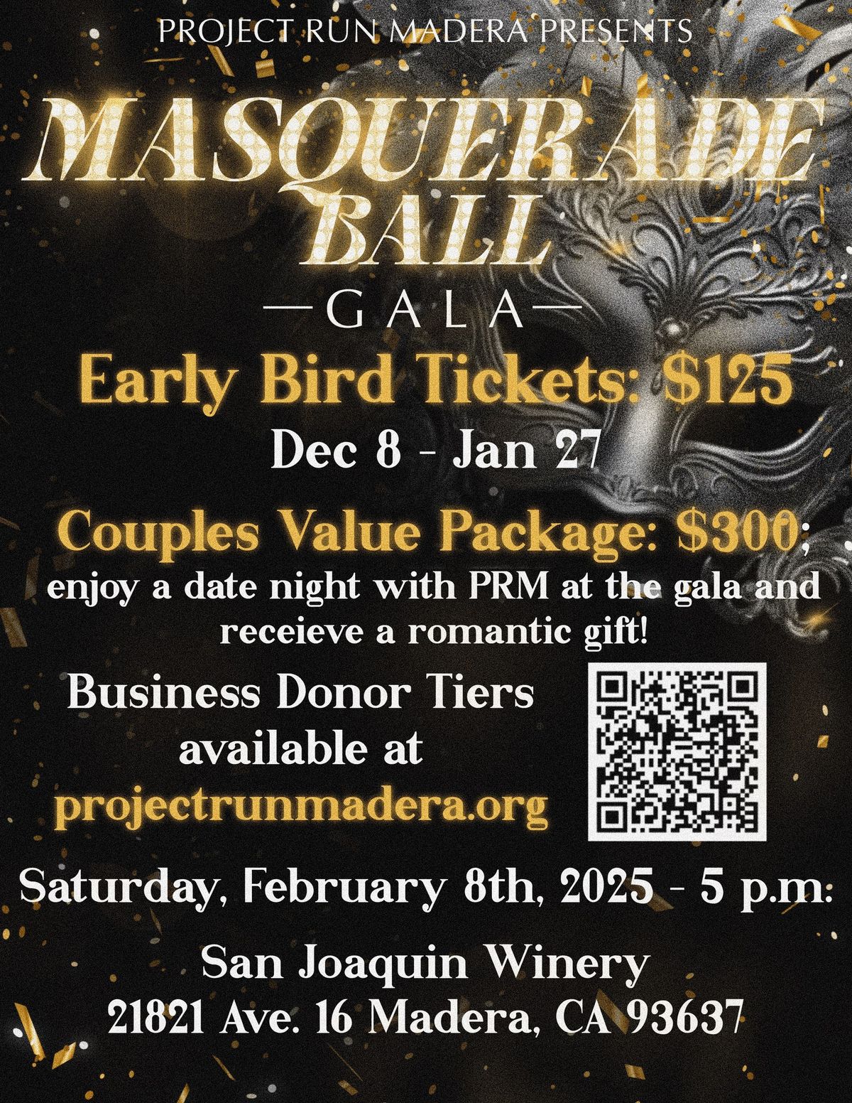 PRM Masquerade Ball