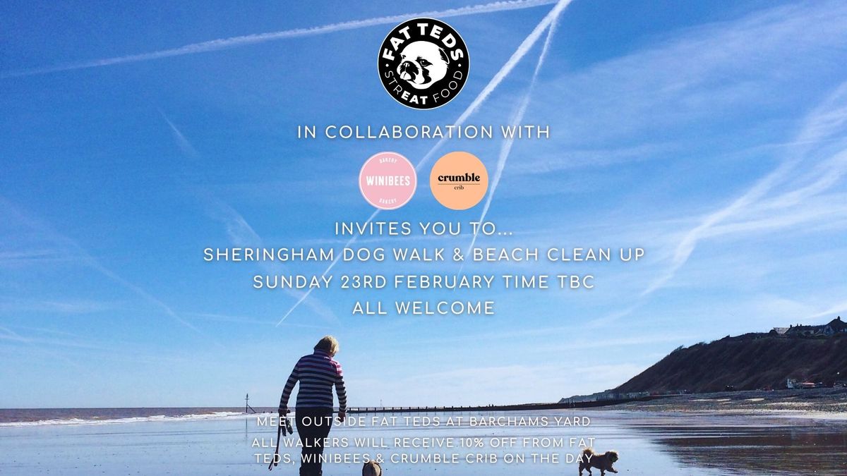 Sheringham Dog Walk & Beach Clean Up