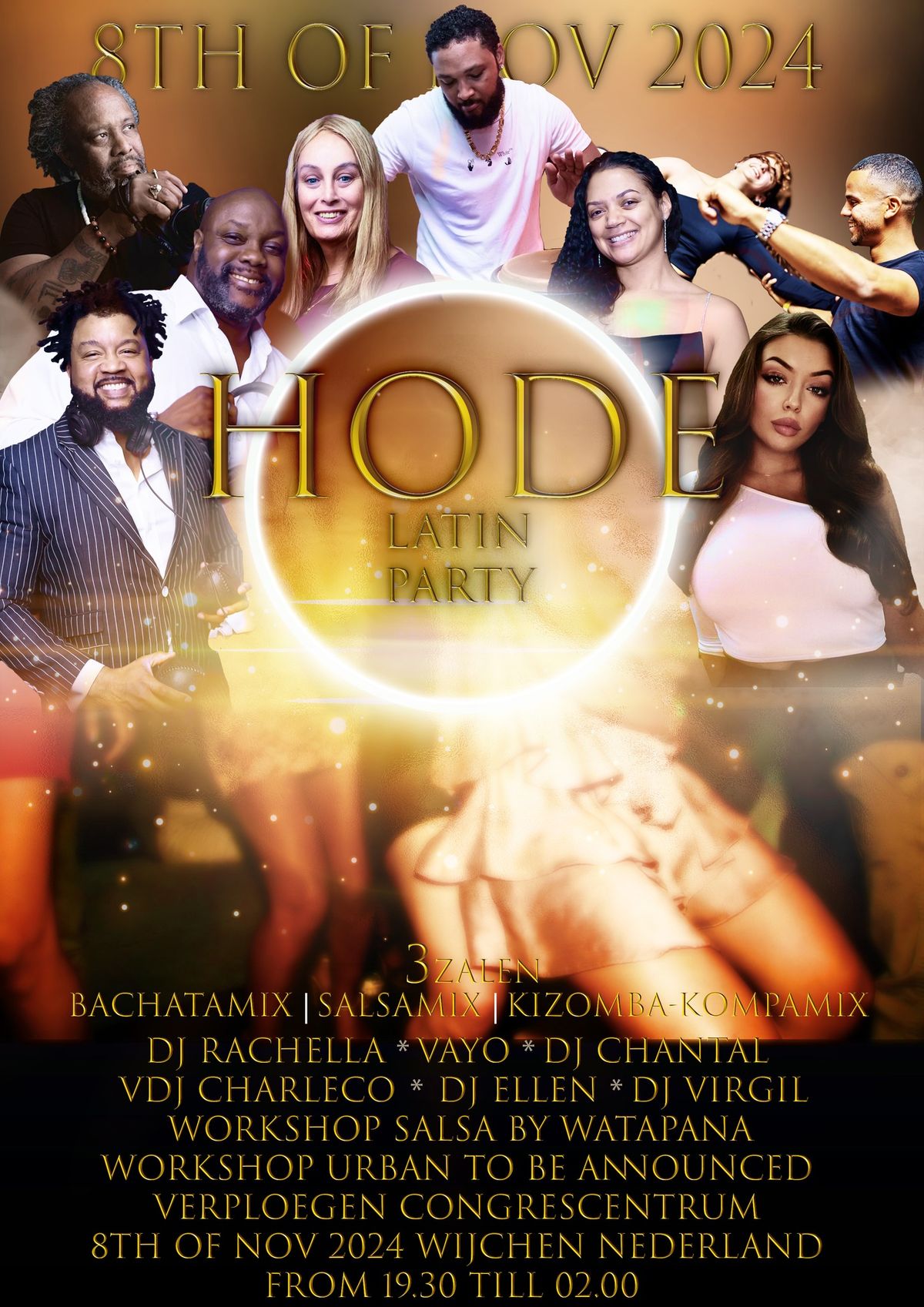 HODE  | GOLD| LATIN PARTY | 8 NOV 2024