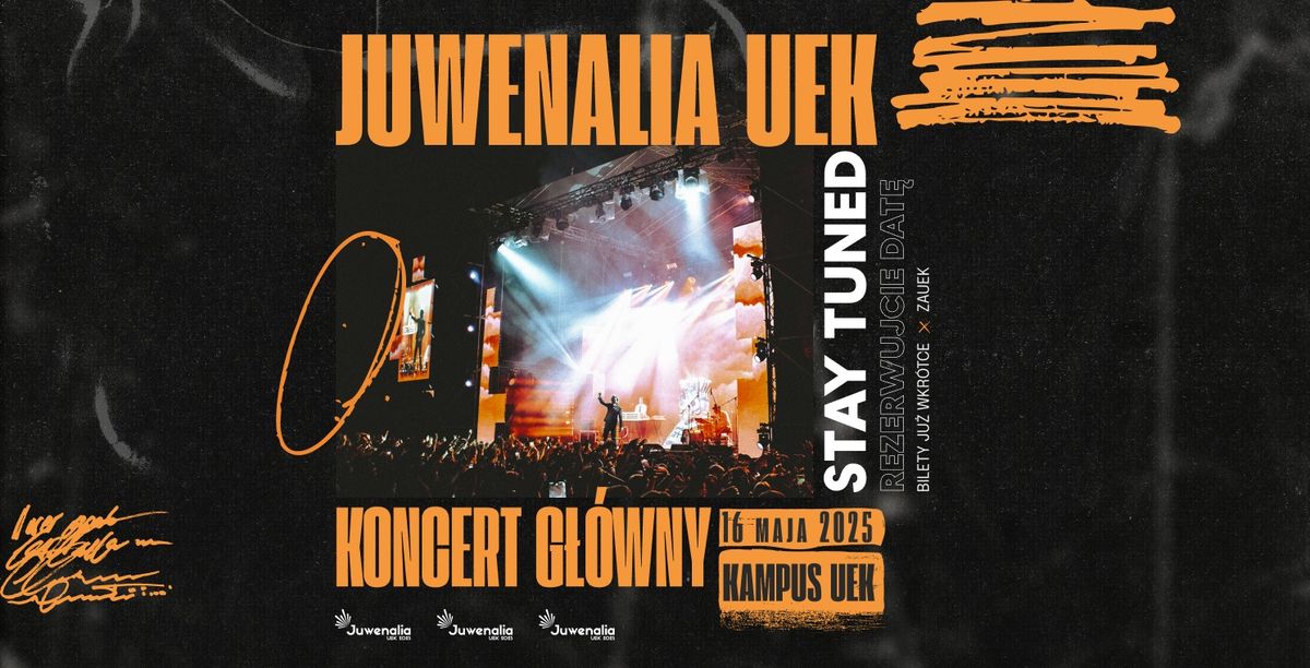 Koncert G\u0142\u00f3wny | Juwenalia UEK 2025