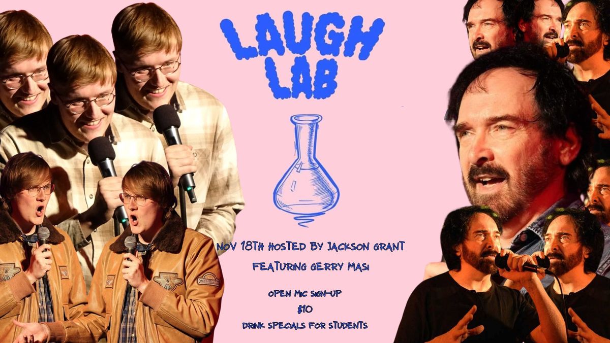 Jackson Grant hosts Laugh Lab Nov 18 ft. Gerry Masi