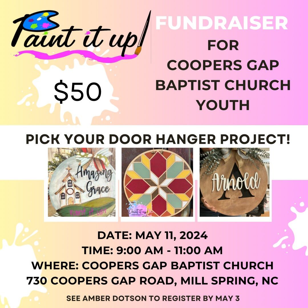 Cooper's Gap Youth Fundraiser-$50