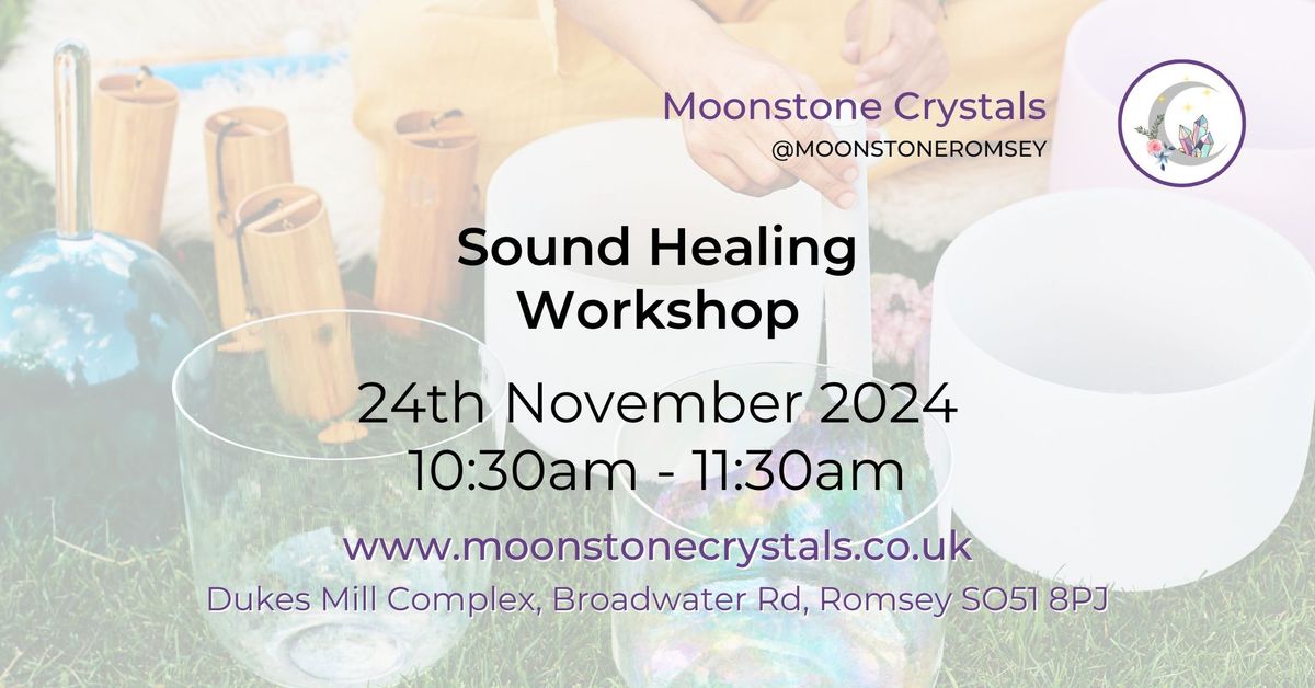 Come and Join Us for a Sound Healing Session