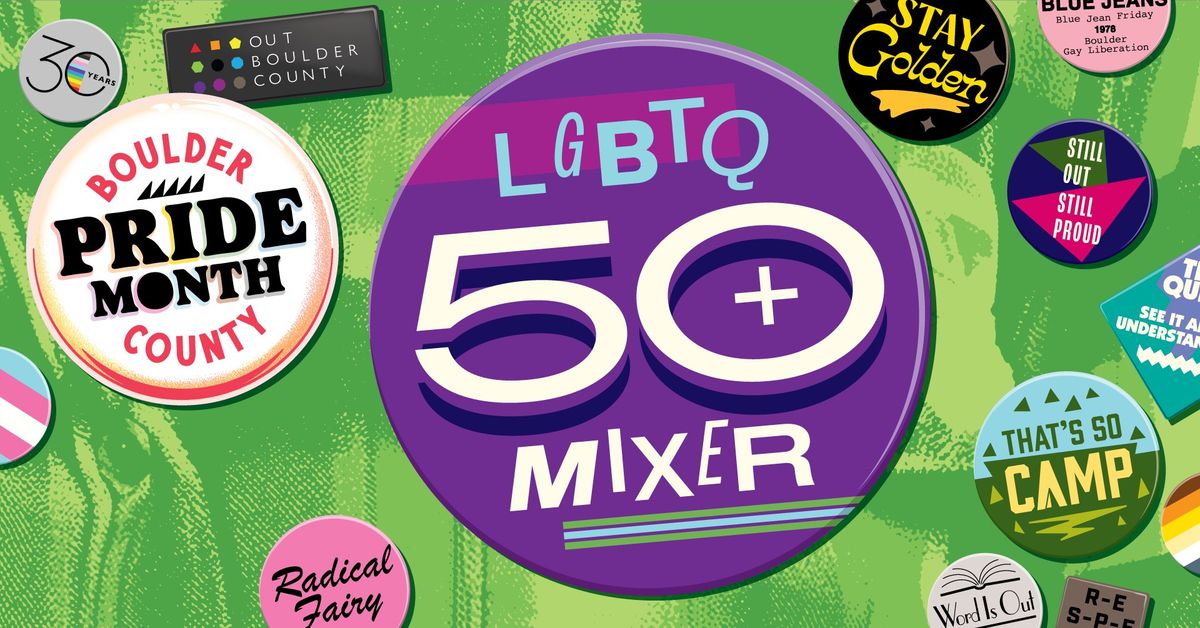 50+ LGBTQ+ Mixer 