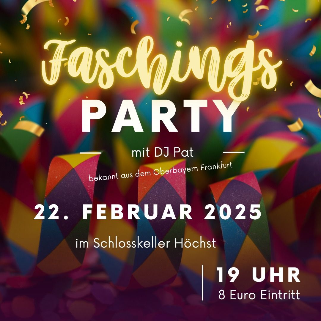 Faschings Party im Schlosskeller H\u00f6chst