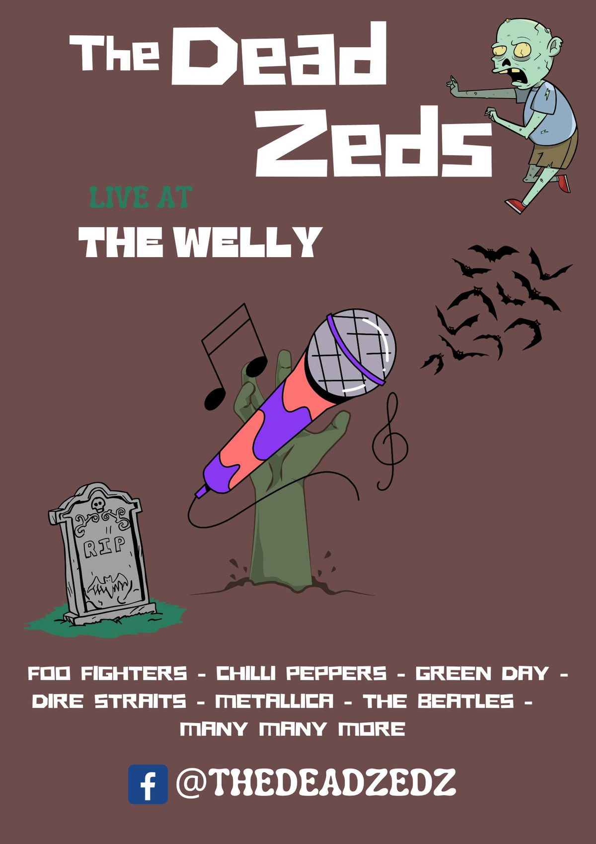 THE DEAD ZEDS LIVE AT THE WELLY | 29TH JUNE 