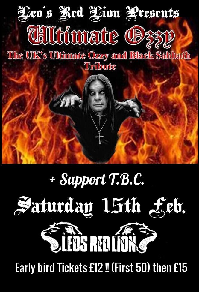 Ultimate Ozzy ... the Sabbath\/Ozzy tribute