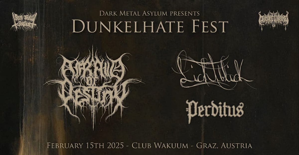 Dunkelhate Fest V - A dsbm evening