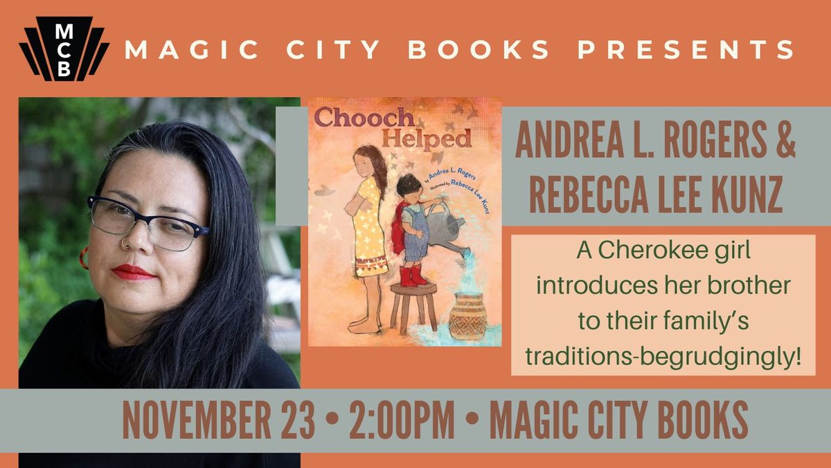 Cherokee Picture Book Storytime with author Andrea L. Rogers and illustrator Rebecca Lee Kunz