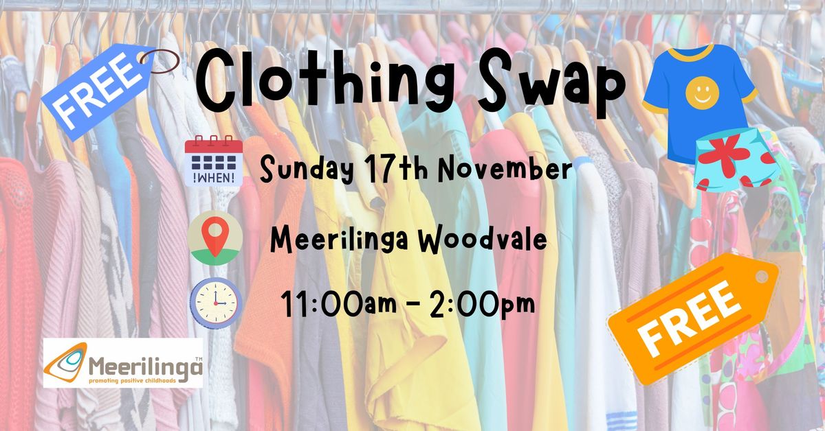 Community Clothes Swap \/\/ Run by Growing a Sustainable Community - Kingsley and Surrounds 