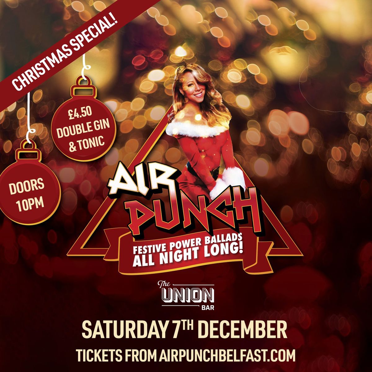 AIR PUNCH Xmas Special: Power Ballads All Night! *Tix On Sale Now!