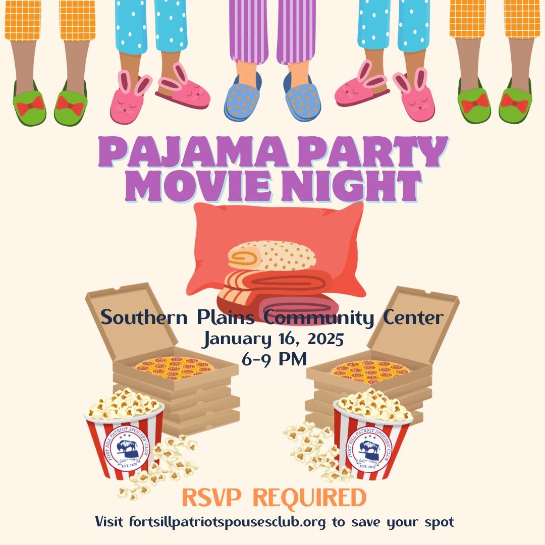  \ud83d\udc9c Pajama Party Movie Night \ud83d\udc9c