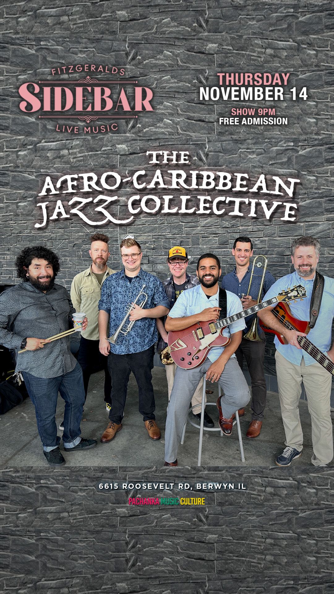 Pachanka Music Presents: The Afro-Caribbean Jazz Collective