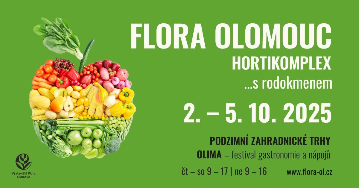 Flora Olomouc - Hortikomplex 2025