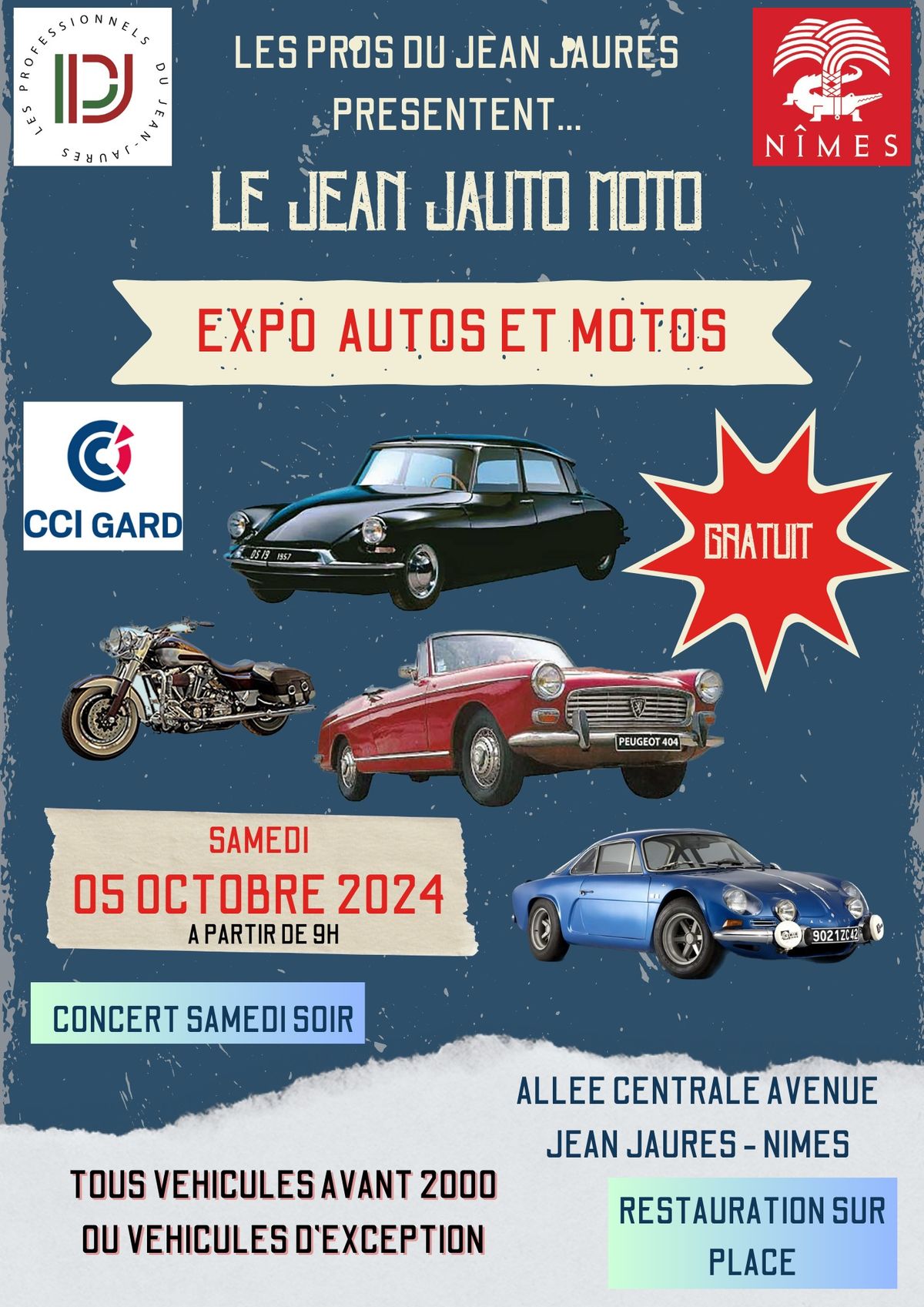 Rassemblement Auto du JeanJaures