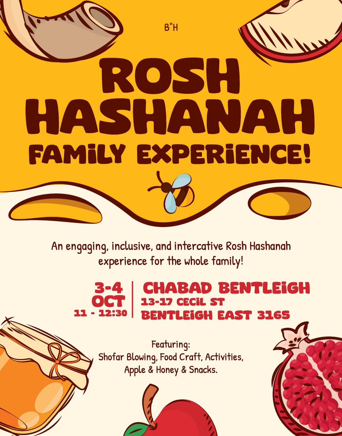 Rosh Hashanah Family Experience!