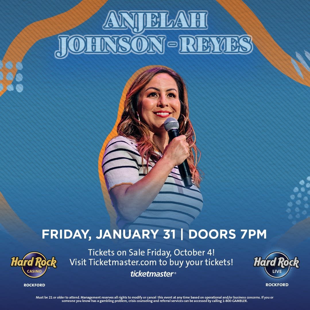 Anjelah Johnson Reyes at Hard Rock Live - Rockford