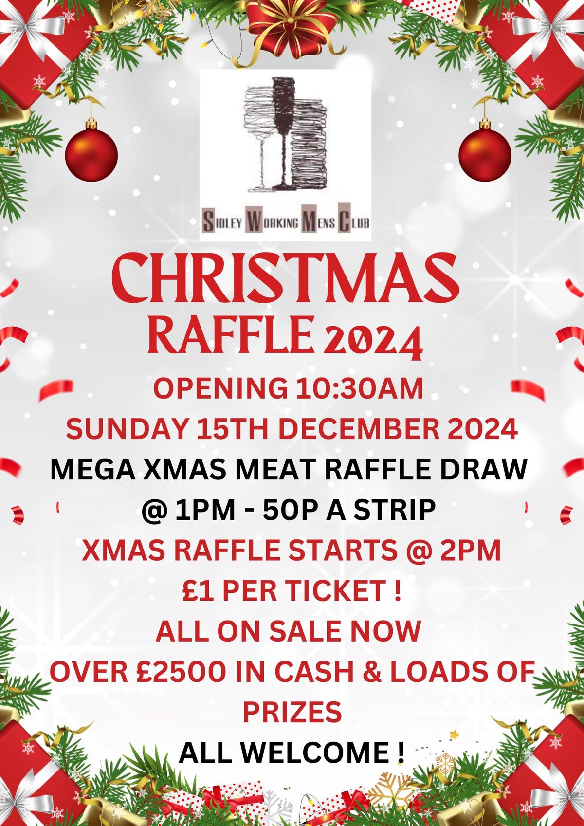 Christmas Raffle Draw 2024