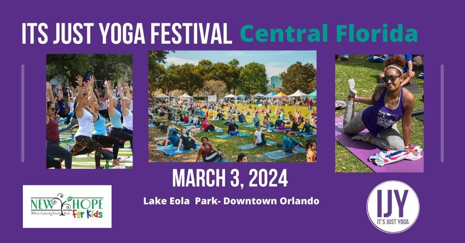 10th Annual It's Just Yoga Health & Fitness Festival