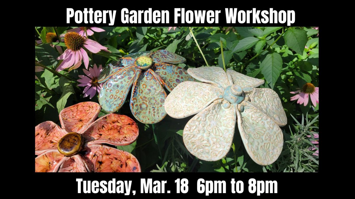 DIY Workshop - Pottery Garden Flower