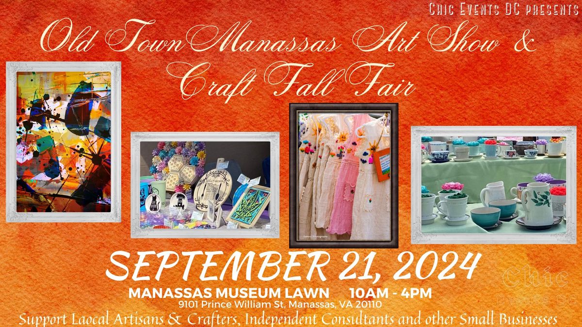 Old Town Manassas Art Show and Craft Fall Fair