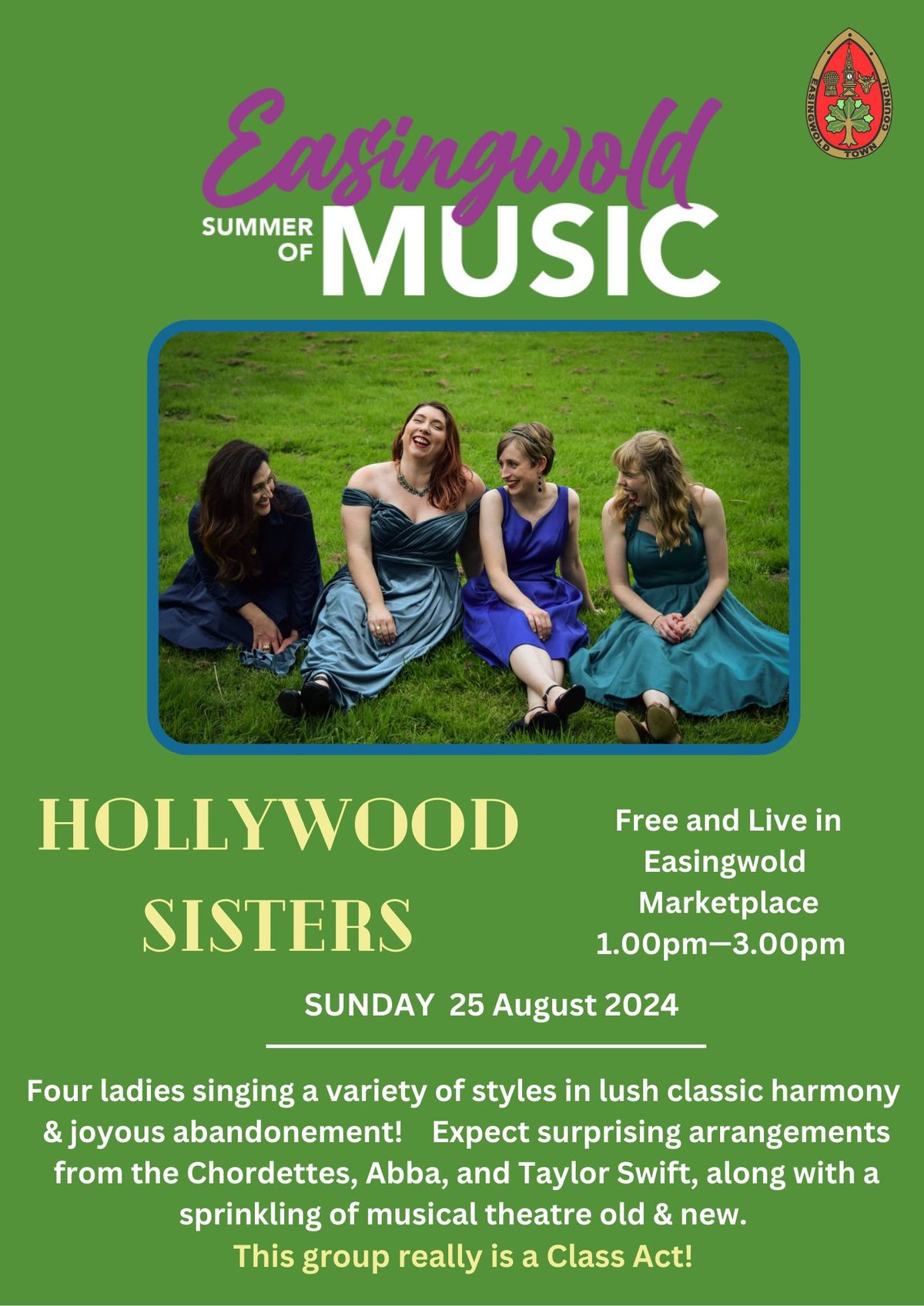Easingwold Summer of Music - Hollywood Sisters