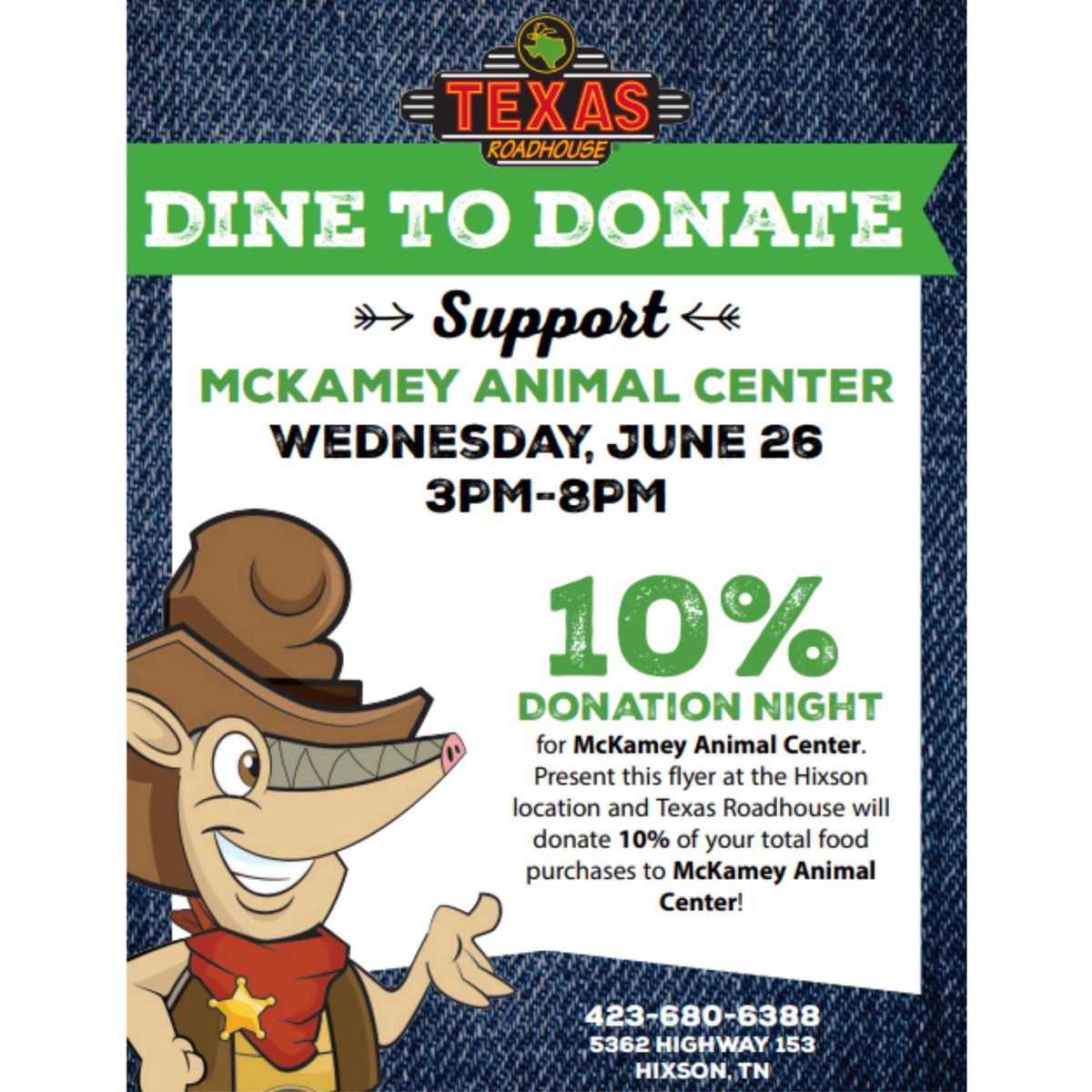 MAC 'Dine to Donate' Night