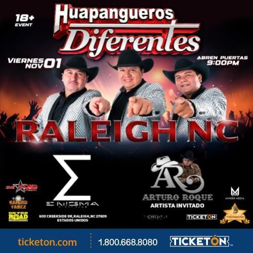 HUAPANGUEROS DIFERENTES  EN RALEIGH, NC