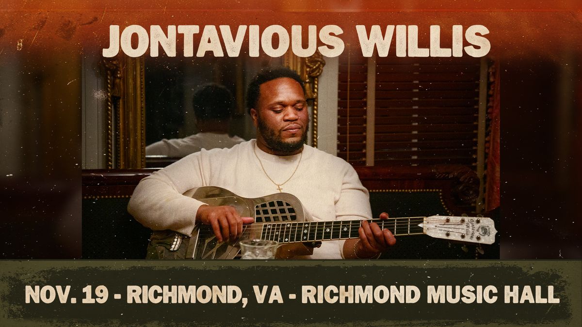 Jontavious Willis at Richmond Music Hall 11\/19\/24