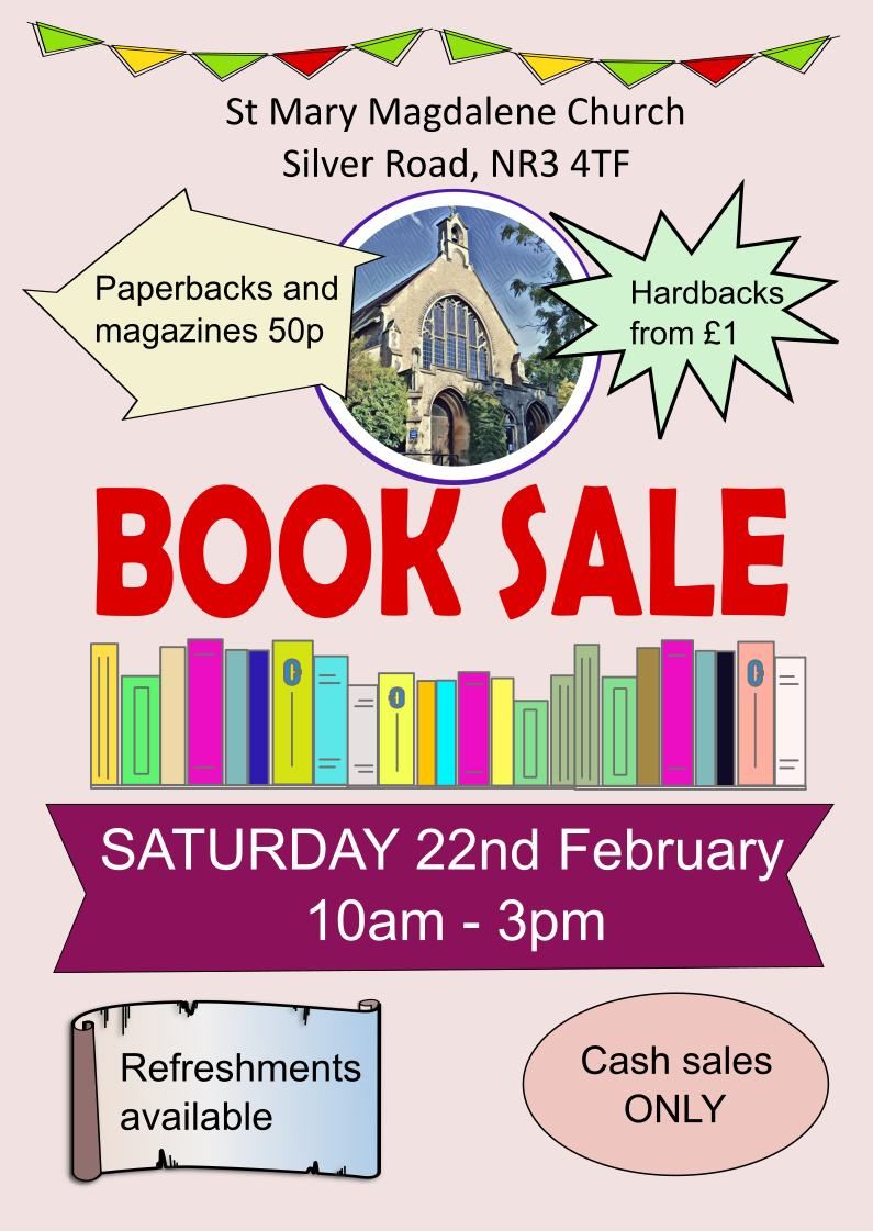 The 2025 St Mary Magdalene Book Sale