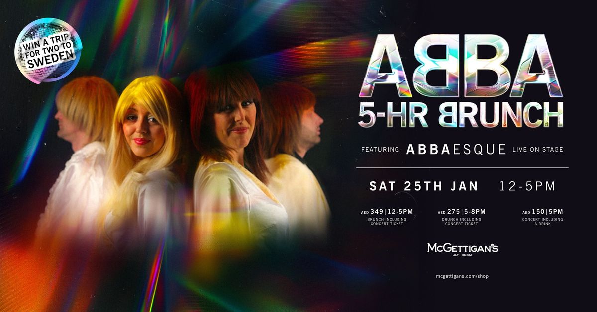 ABBA 5-hr Brunch feat. ABBAesque