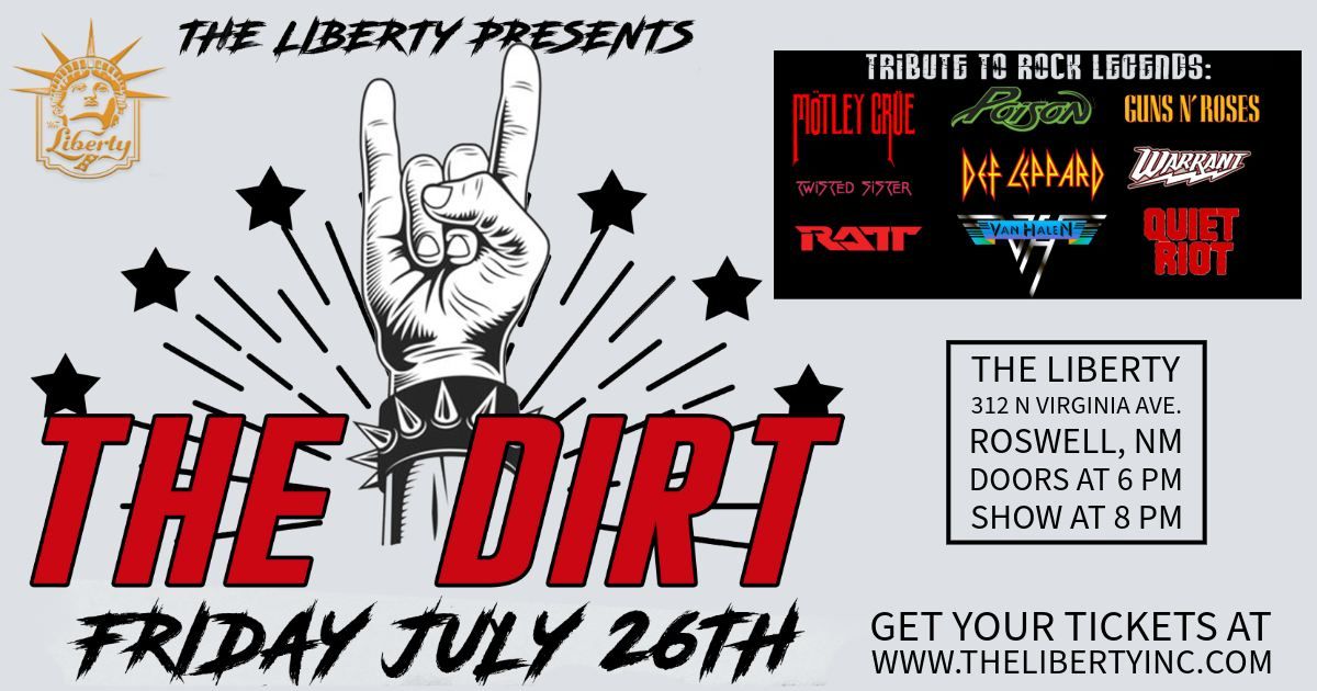 The Dirt - Tribute To 80's Hair Metal