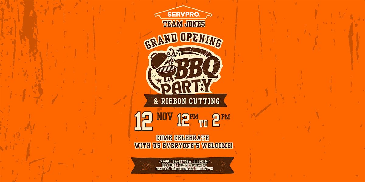 Grand Opening Celebration - Team Jones