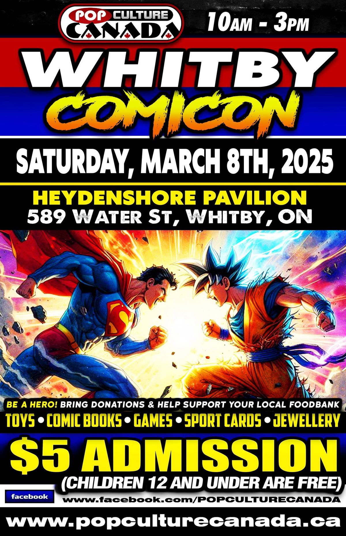 Whitby Comicon : March 8th 2025