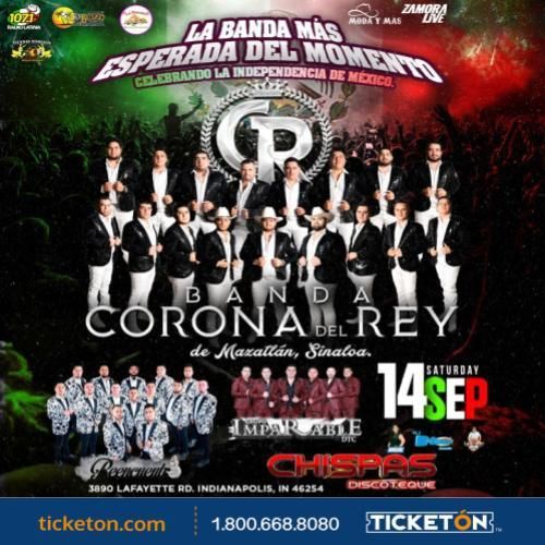 BANDA CORONA DEL REY Y MAS