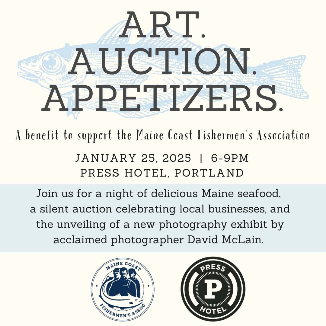 Art. Auction. Appetizers. 