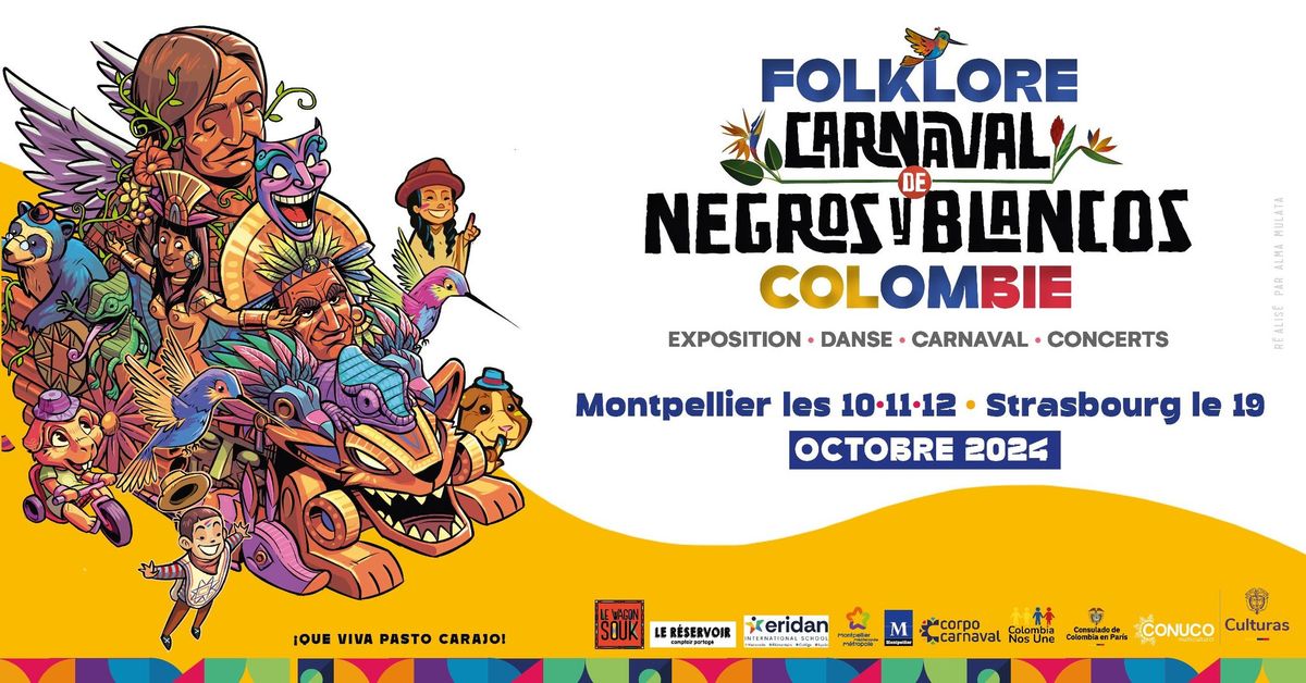 Folklore Carnaval de Negros y Blancos Colombie