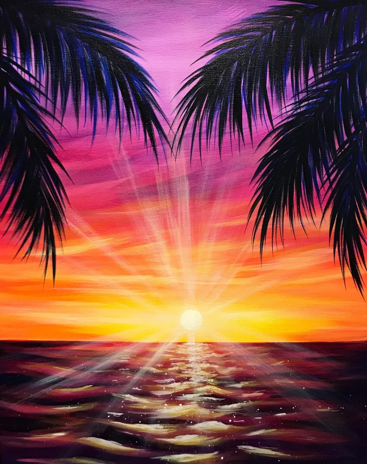Paint Nite: Searing Sunset with Tad McLain