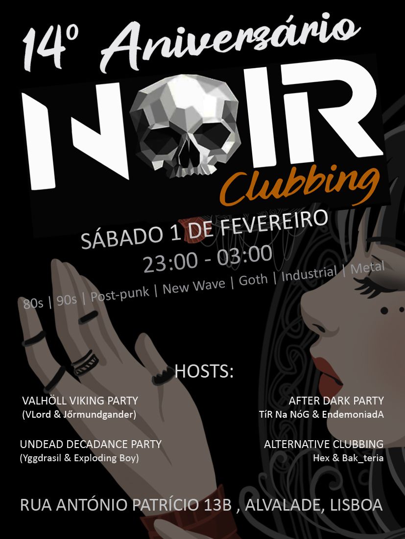 14\u00ba Anivers\u00e1rio Noir Clubbing