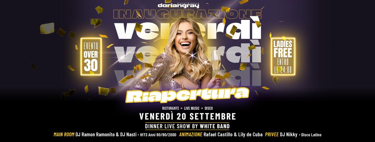 INAUGURAZIONE - Venerd\u00ec 20 Settembre