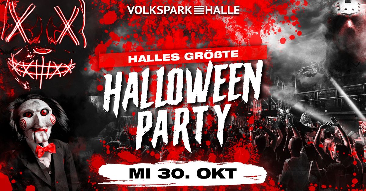 HALLE'S GR\u00d6SSTE HALLOWEENPARTY auf 3 Floors | Volkspark | 30.10