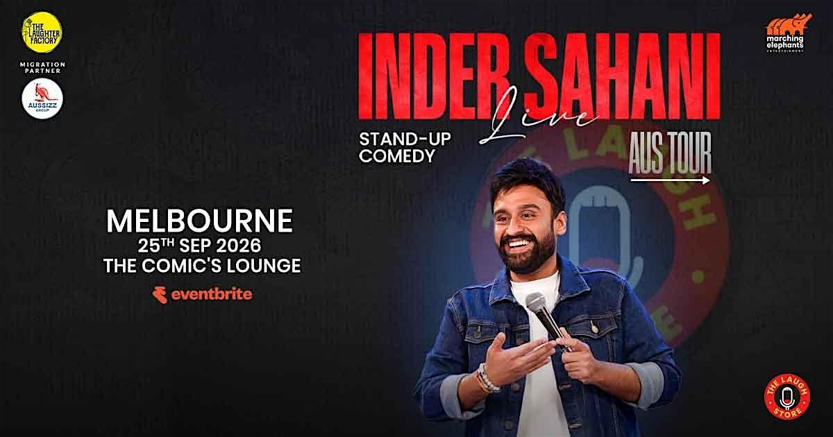 Inder Sahani Live in Melbourne
