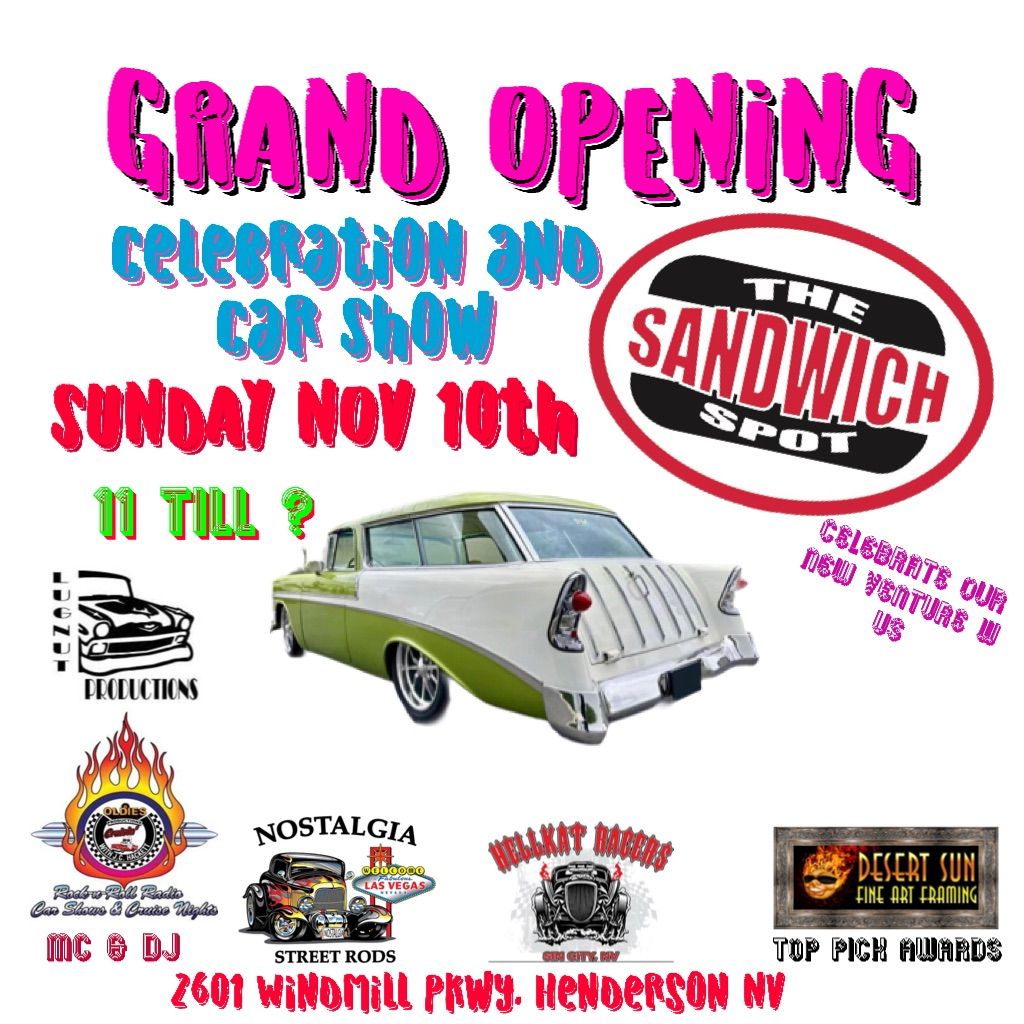 Grand Opening Celebration & Car Show