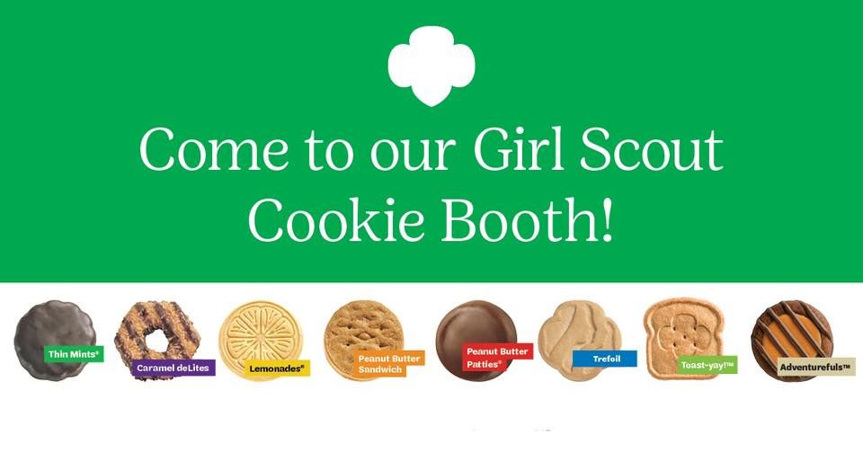 Girl Scout Cookie Booth