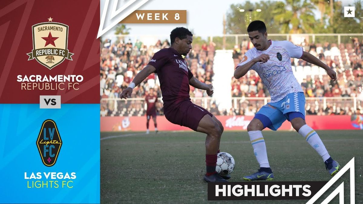 Las Vegas Lights FC vs. Sacramento Republic FC