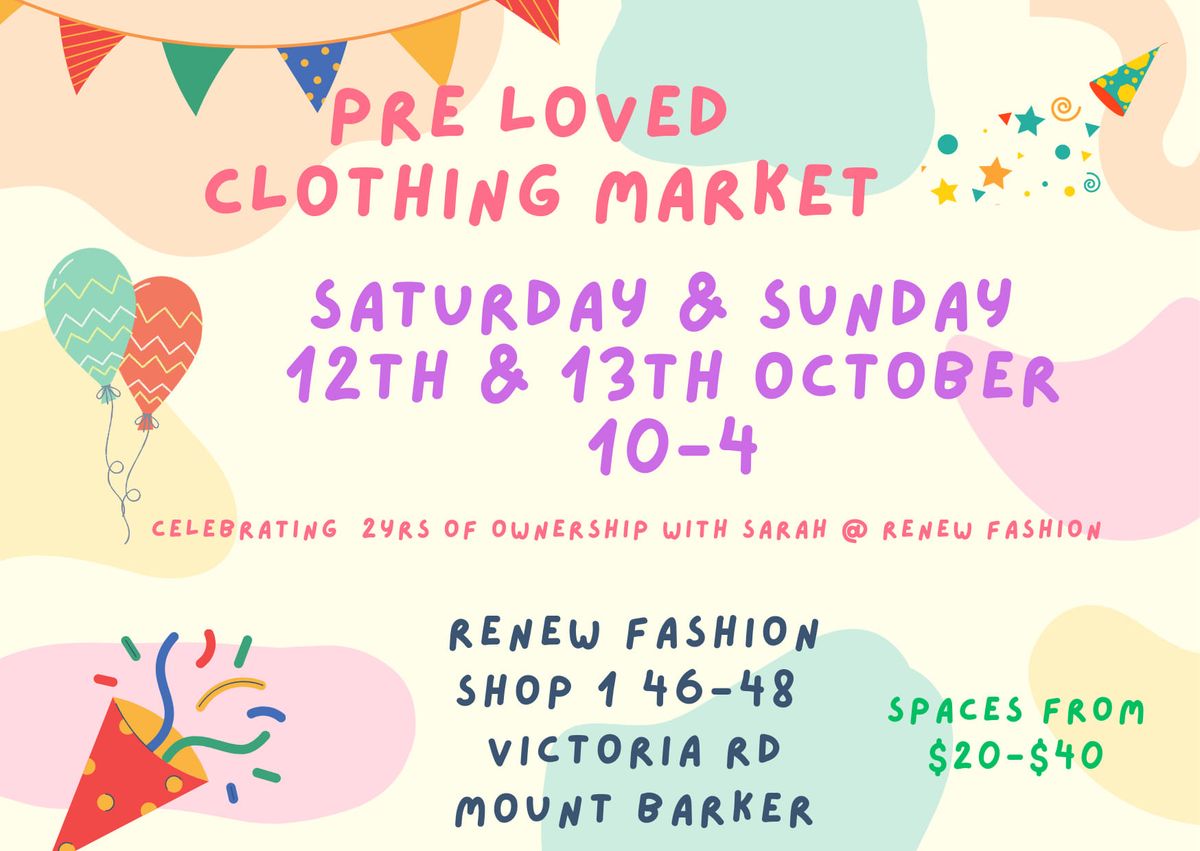 prelove clothing market 