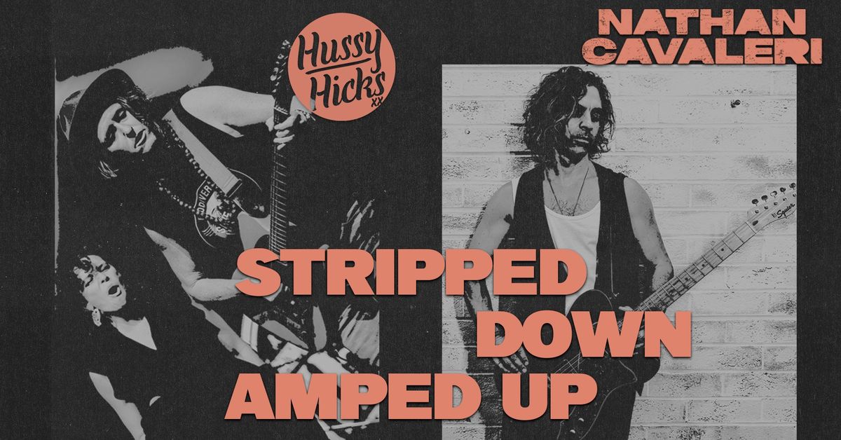 Stripped Down, Amped Up - Hussy Hicks (Duo) & Nathan Cavaleri (Solo) Live at Brunswick Picture House