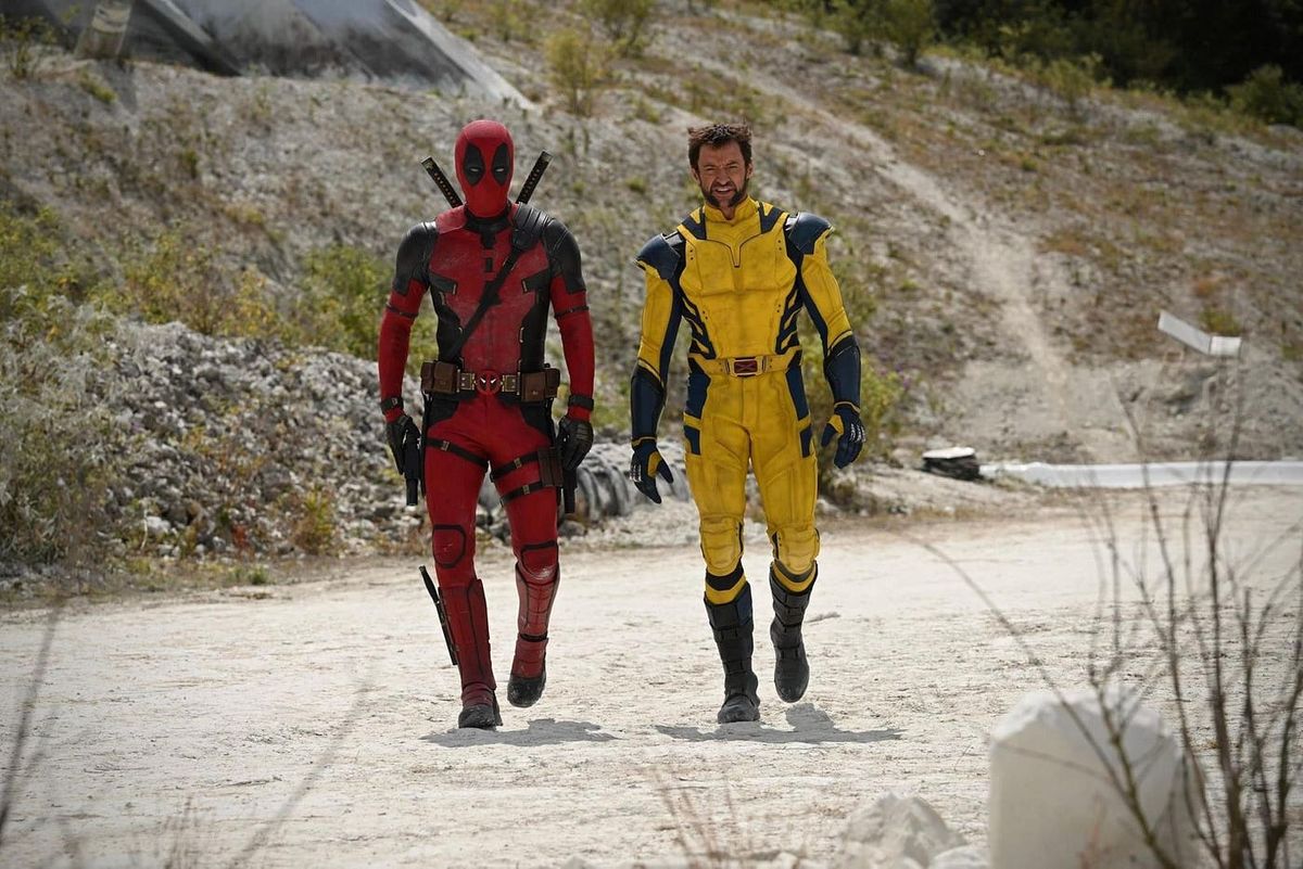 Deadpool and Wolverine at the Alamo (READ DESCRIPTION)