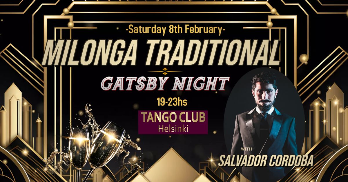 Milonga Tradicional-Gatsby Night-DJ Salvador Cordoba