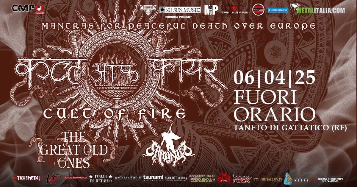 CULT OF FIRE + guests @ Fuori Orario, Taneto (RE) - 06 aprile 2025